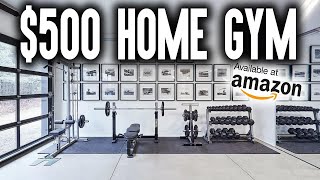 How to BUILD a 500 HOME GYM on AMAZON [upl. by Mariam924]