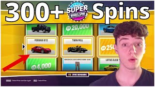 Forza Horizon 5 SUPER WHEELSPIN OPENING 300 Spins [upl. by Kenwrick]