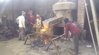 CI CASTING IN Cupola furnace PART1 mob 919217848770 [upl. by Kho657]