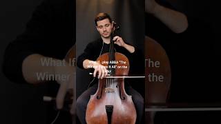 quotThe Winner Takes It Allquot on the cello music cello abba violin solo [upl. by Tsenrae]