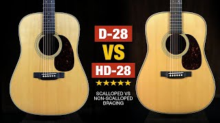 Martin D28 vs HD28  Whats the Difference [upl. by Liemaj]