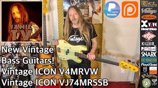 Introducing The Vintage ICON Basses  V4MRVW  VJ74MRSSB [upl. by Athiste]