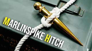 KNOTS TO KNOW Marlinspike Hitch  HOW TO [upl. by Walczak]