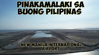 NEW MANILA INTERNATIONAL AIRPORT  BULACAN  ANG PINAKAMALAKING AIRPORT SA BUONG PILIPINAS [upl. by Notyap]