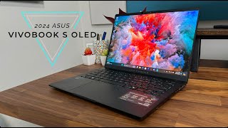 Asus Vivobook S 14 OLED Unboxing 2024 [upl. by Schoening]