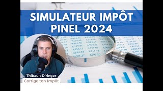 Simulateur Loi Pinel 2024  Calcul de limpôt gratuit [upl. by Limaj]