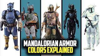 What Each Color Stands for Mandalorian Armour [upl. by Teryl849]