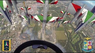 Frecce Tricolori Sorvolo Monza 03092017 onboard camera [upl. by Postman]