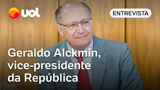 🔴 Alckmin ao vivo Relação com Lula eleições municipais planos para indústria e   UOL Entrevista [upl. by Corby]