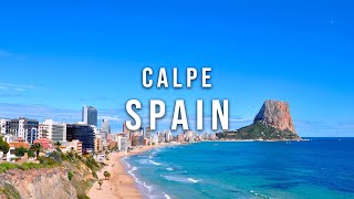 Walking Tour of Calpe 🇪🇸 Spain – Explore the Best Spots in 4K [upl. by Alebasi572]