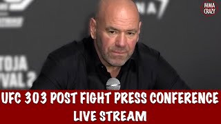 UFC 303 Pereira vs Prochazka Post Fight Press Conference Live Stream [upl. by Nappie]