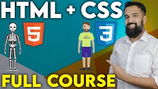 HTML amp CSS Full Course for Free  Beginner to Pro [upl. by Yttak]