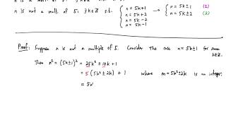 Example Proof by Contraposition [upl. by Adiarf]