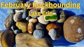 February Rockhounding Lake Erie [upl. by Resaec]