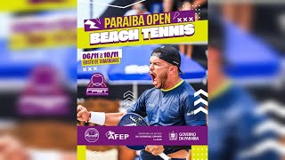 🔴 AO VIVO  Paraíba Open Beach Tennis  Paraíba Beach Games 10112024 [upl. by Yc]