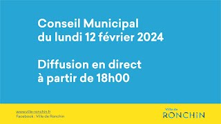 Conseil Municipal du 12 février 2024 [upl. by Lili658]