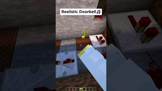 Realistic Doorbell🎵 minecraft shorts [upl. by Fafa]