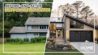 BeforeandAfter HGTV Smart Home 2024 Gets a Stunning Makeover [upl. by Ybor]