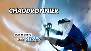 Je teste le métier de chaudronnier en immersion chez Serap qui recrute en Mayenne [upl. by Ruprecht872]