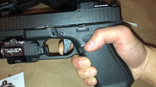 Glock Performance Trigger  InstallationComparison Glock 19 Gen5 [upl. by Llehsim]