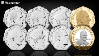 Find out what makes these NEW Prince Philip coins WORLD FIRSTS [upl. by Eiba]