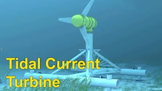 Ocean Energy  Tidal Current Turbine [upl. by Musetta]