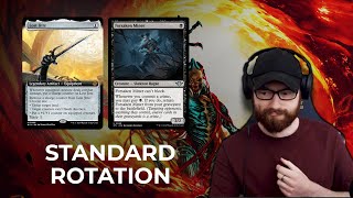 Preparing for STANDARD ROTATION  MTG Arena Standard [upl. by Dat]