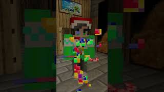 Halloween Candy Time  Minecraft Advent Calendar Day 1 minecraft shorts mcshorts thanksgiving [upl. by Candless]