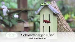 Schmetterlingkasten Insektenhotel für Schmetterlinge Schmetterlinghaus Schmetterlingskasten [upl. by Nanete429]