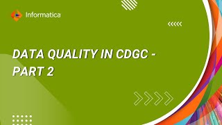 52 Data Quality in CDGC  Part 2 [upl. by Araldo]