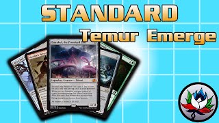 MTG – Temur Emerge Pro Tour Standard Deck Tech for Magic The Gathering [upl. by Amerd]