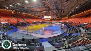 Scandinavium in Gothenburg Sweden  Arena of Frölunda Hockey Club [upl. by Bruyn]