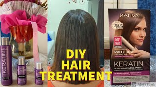 DIY Hair Treatment ft Ate Malou  Kativa Keratin Brazilian Straightening [upl. by Orran]