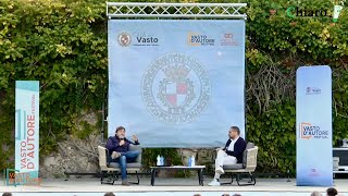 Sigfrido Ranucci conduttore di Report al Vasto dautore festival [upl. by Lasorella542]