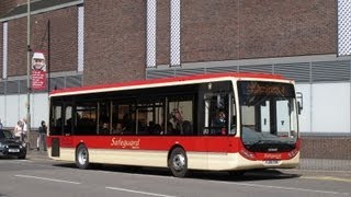 GUILDFORD BUSES APRIL 2013 [upl. by Osithe955]