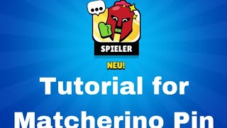 how to get a Matcherino pin Tutorial brawlstars [upl. by Gefen923]