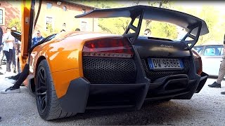 Lamborghini Murcielago LP6704 SV PURE Exhaust Sound  Startup and Revs [upl. by Narba487]