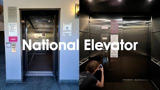 Big National Hydraulic Elevator  136 N San Mateo Dr  San Mateo CA [upl. by Bay]