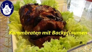 Kammbraten mit Backpflaumen gefüllt [upl. by Ilyah494]