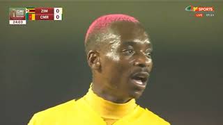 Zimbabwe vs Cameroon 00 Highlights 1st Half Chances missed [upl. by Naitsihc]