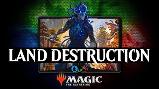 🥶🤢😈 PROBABLY MY BEST LAND DESTRUCTION DECK IN STANDARD  Duskmourn House of Horror  MTG Arena [upl. by Eive312]