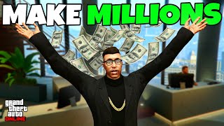 Start Making MILLIONS with the Agency in GTA Online Money Guide [upl. by Borreri]