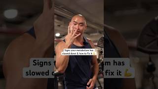 Signs your metabolism has slowed down amp how to fix it 💪 [upl. by Norek]