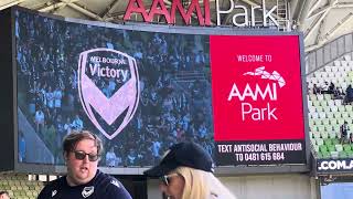 Melbourne Victory V Macarthur FC AAMI Park Pre Match Vlog [upl. by Bathelda]