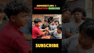 3 Best Toproll Pronation Exercises 🔥🏆 nepal armwrestling pronation toproll armwrestlingnepal [upl. by Llecrup]