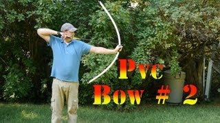 How to Make a 60 lb PVC longbow 2 [upl. by Annemarie]