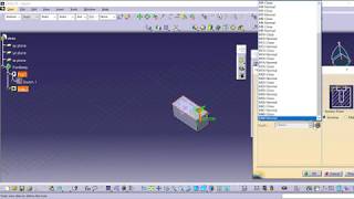 Operacion quotholequot Catia V5 Parte 1 [upl. by Stoecker]