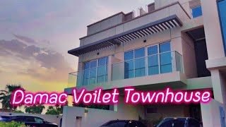 Dubai Townhouses by Damac  House tour of New Townhouses Damac Voilet  Invest in Dubai Properties [upl. by Renae]