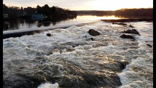 PAWTUCKET FALLLS IN LOWELL MA ON MERRIMACK RIVER [upl. by Riki742]