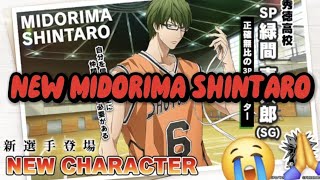 NEW CHARACTER MIDORIMA SHINTARO  DIRECT THREE SHOT  Kurokos Street Rivals [upl. by Svirad920]